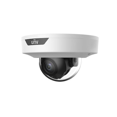 Uniview 4MP Dome Network Camera 2.8mm, 30m IR, SD Slot, PoE, Mic, Audio, Alarm IPC354SB-ADNF28K-I0